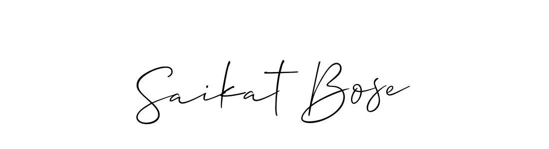 Best and Professional Signature Style for Saikat Bose. Allison_Script Best Signature Style Collection. Saikat Bose signature style 2 images and pictures png