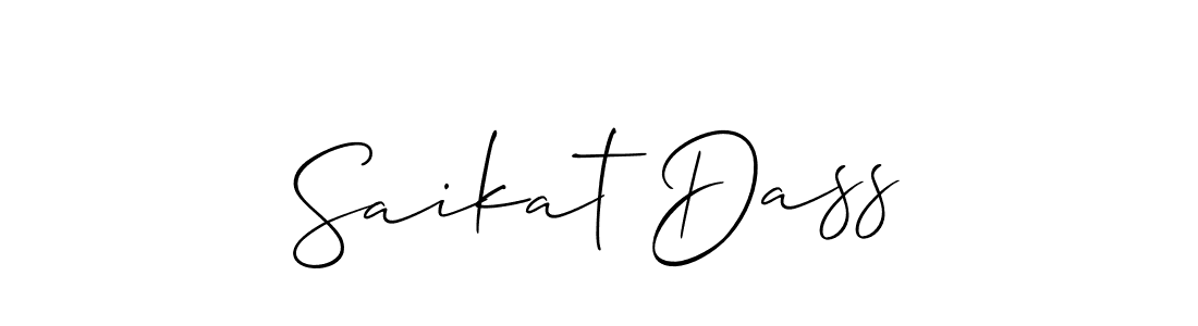 Here are the top 10 professional signature styles for the name Saikat Dass. These are the best autograph styles you can use for your name. Saikat Dass signature style 2 images and pictures png
