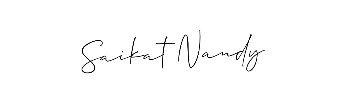 Once you've used our free online signature maker to create your best signature Allison_Script style, it's time to enjoy all of the benefits that Saikat Nandy name signing documents. Saikat Nandy signature style 2 images and pictures png