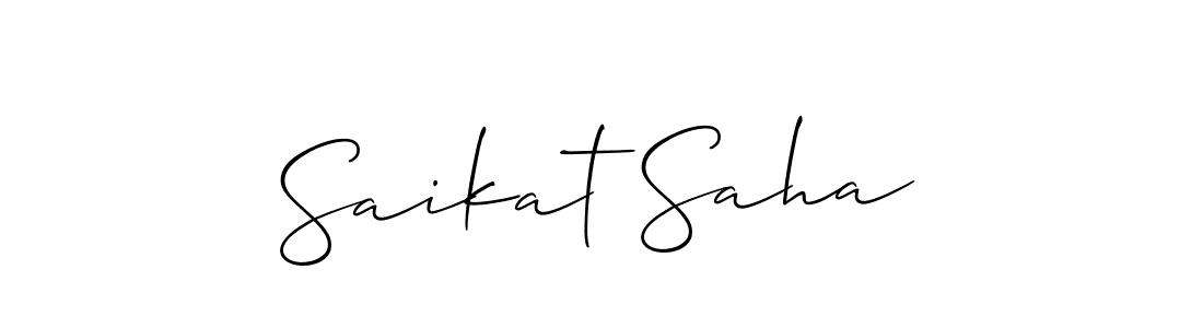 Check out images of Autograph of Saikat Saha name. Actor Saikat Saha Signature Style. Allison_Script is a professional sign style online. Saikat Saha signature style 2 images and pictures png