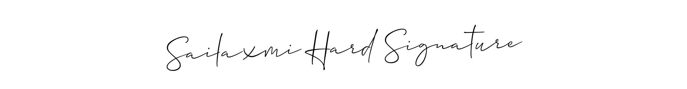 Sailaxmi Hard Signature stylish signature style. Best Handwritten Sign (Allison_Script) for my name. Handwritten Signature Collection Ideas for my name Sailaxmi Hard Signature. Sailaxmi Hard Signature signature style 2 images and pictures png