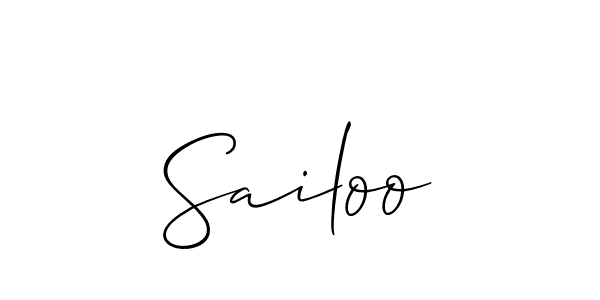 Allison_Script is a professional signature style that is perfect for those who want to add a touch of class to their signature. It is also a great choice for those who want to make their signature more unique. Get Sailoo name to fancy signature for free. Sailoo signature style 2 images and pictures png