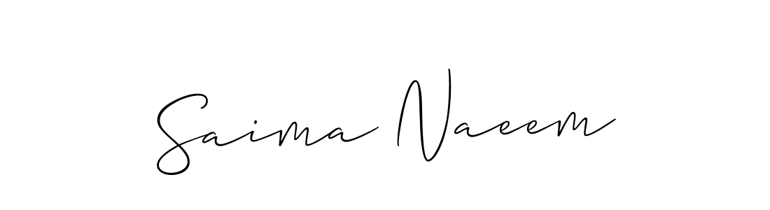 You can use this online signature creator to create a handwritten signature for the name Saima Naeem. This is the best online autograph maker. Saima Naeem signature style 2 images and pictures png