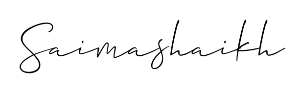 Allison_Script is a professional signature style that is perfect for those who want to add a touch of class to their signature. Get Saimashaikh name fancy signature for free. Saimashaikh signature style 2 images and pictures png