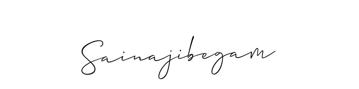 You can use this online signature creator to create a handwritten signature for the name Sainajibegam. This is the best online autograph maker. Sainajibegam signature style 2 images and pictures png