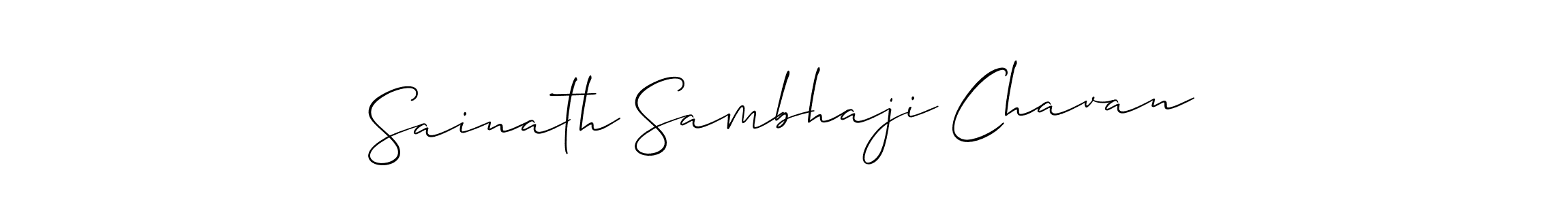 How to Draw Sainath Sambhaji Chavan signature style? Allison_Script is a latest design signature styles for name Sainath Sambhaji Chavan. Sainath Sambhaji Chavan signature style 2 images and pictures png