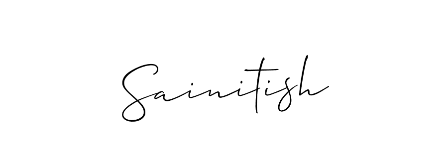 This is the best signature style for the Sainitish name. Also you like these signature font (Allison_Script). Mix name signature. Sainitish signature style 2 images and pictures png