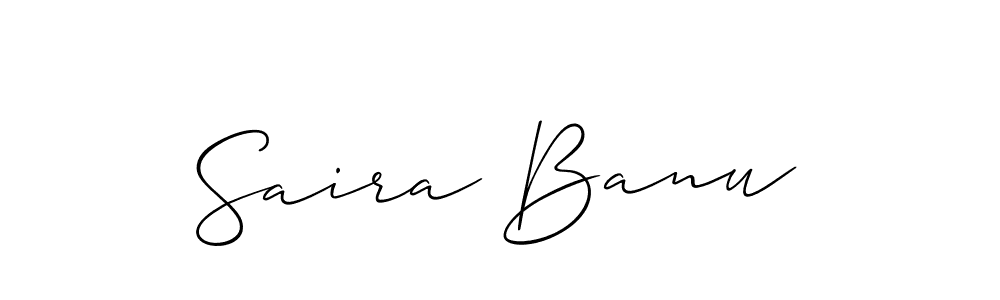 You can use this online signature creator to create a handwritten signature for the name Saira Banu. This is the best online autograph maker. Saira Banu signature style 2 images and pictures png