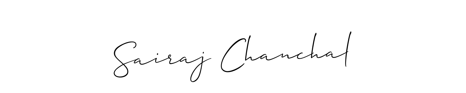 See photos of Sairaj Chanchal official signature by Spectra . Check more albums & portfolios. Read reviews & check more about Allison_Script font. Sairaj Chanchal signature style 2 images and pictures png