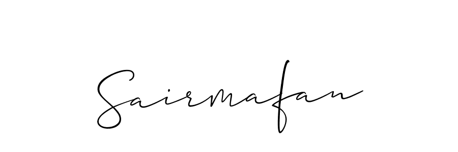 Also we have Sairmafan name is the best signature style. Create professional handwritten signature collection using Allison_Script autograph style. Sairmafan signature style 2 images and pictures png