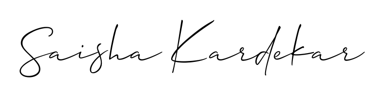 Create a beautiful signature design for name Saisha Kardekar. With this signature (Allison_Script) fonts, you can make a handwritten signature for free. Saisha Kardekar signature style 2 images and pictures png