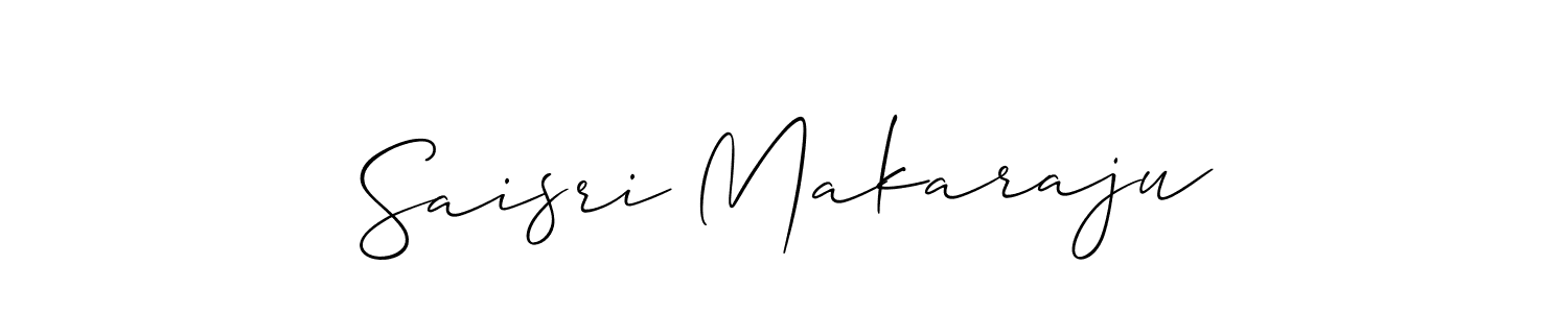 Best and Professional Signature Style for Saisri Makaraju. Allison_Script Best Signature Style Collection. Saisri Makaraju signature style 2 images and pictures png