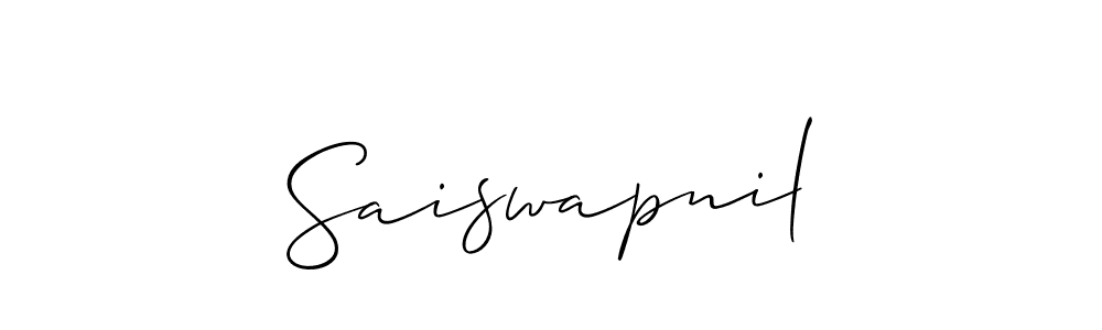 How to Draw Saiswapnil signature style? Allison_Script is a latest design signature styles for name Saiswapnil. Saiswapnil signature style 2 images and pictures png
