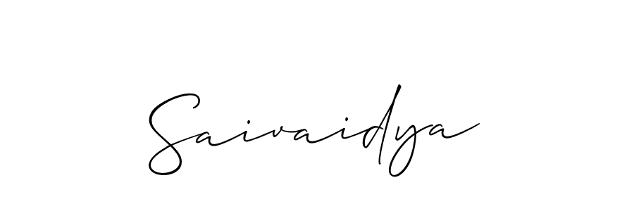 Make a beautiful signature design for name Saivaidya. Use this online signature maker to create a handwritten signature for free. Saivaidya signature style 2 images and pictures png