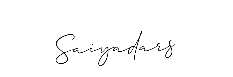 Also You can easily find your signature by using the search form. We will create Saiyadars name handwritten signature images for you free of cost using Allison_Script sign style. Saiyadars signature style 2 images and pictures png