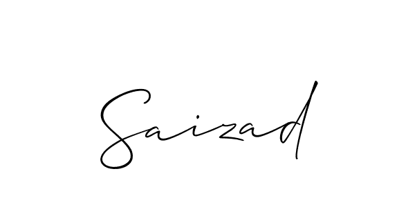 if you are searching for the best signature style for your name Saizad. so please give up your signature search. here we have designed multiple signature styles  using Allison_Script. Saizad signature style 2 images and pictures png