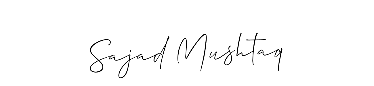Here are the top 10 professional signature styles for the name Sajad Mushtaq. These are the best autograph styles you can use for your name. Sajad Mushtaq signature style 2 images and pictures png