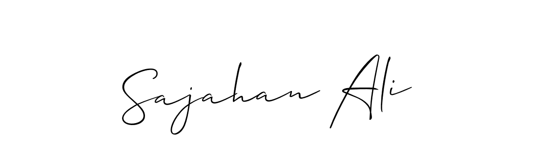 Similarly Allison_Script is the best handwritten signature design. Signature creator online .You can use it as an online autograph creator for name Sajahan Ali. Sajahan Ali signature style 2 images and pictures png