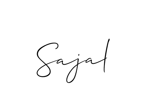 You should practise on your own different ways (Allison_Script) to write your name (Sajal) in signature. don't let someone else do it for you. Sajal signature style 2 images and pictures png