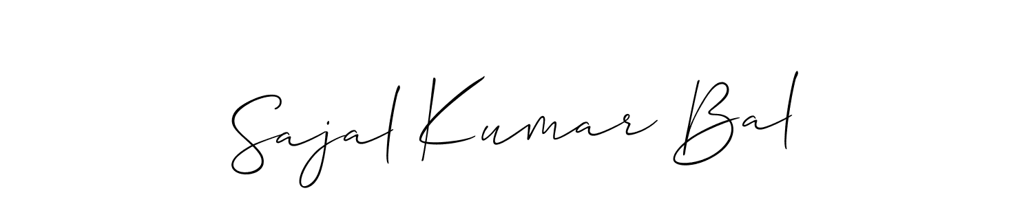 Make a beautiful signature design for name Sajal Kumar Bal. Use this online signature maker to create a handwritten signature for free. Sajal Kumar Bal signature style 2 images and pictures png