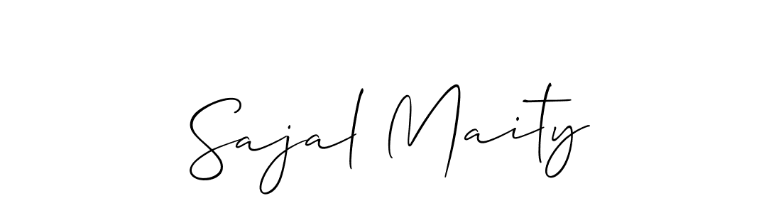 The best way (Allison_Script) to make a short signature is to pick only two or three words in your name. The name Sajal Maity include a total of six letters. For converting this name. Sajal Maity signature style 2 images and pictures png