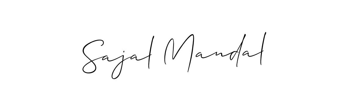 Make a short Sajal Mandal signature style. Manage your documents anywhere anytime using Allison_Script. Create and add eSignatures, submit forms, share and send files easily. Sajal Mandal signature style 2 images and pictures png