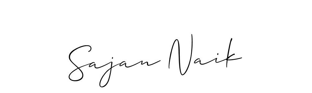 Once you've used our free online signature maker to create your best signature Allison_Script style, it's time to enjoy all of the benefits that Sajan Naik name signing documents. Sajan Naik signature style 2 images and pictures png
