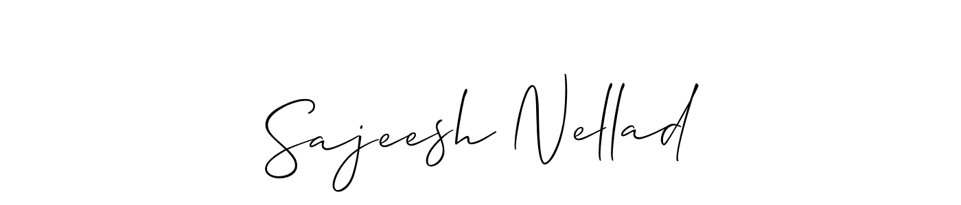 Check out images of Autograph of Sajeesh Nellad name. Actor Sajeesh Nellad Signature Style. Allison_Script is a professional sign style online. Sajeesh Nellad signature style 2 images and pictures png