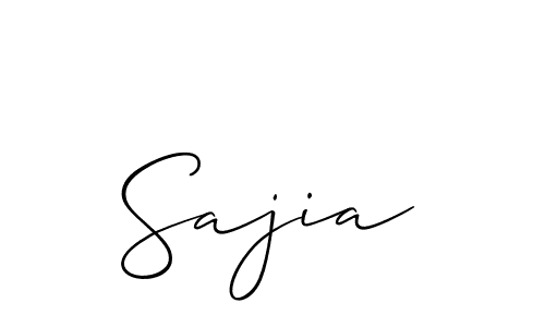 Once you've used our free online signature maker to create your best signature Allison_Script style, it's time to enjoy all of the benefits that Sajia name signing documents. Sajia signature style 2 images and pictures png