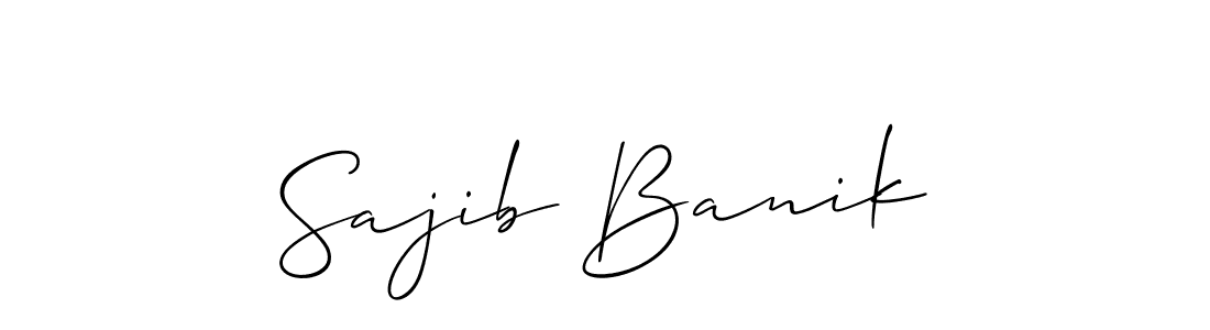 You can use this online signature creator to create a handwritten signature for the name Sajib Banik. This is the best online autograph maker. Sajib Banik signature style 2 images and pictures png