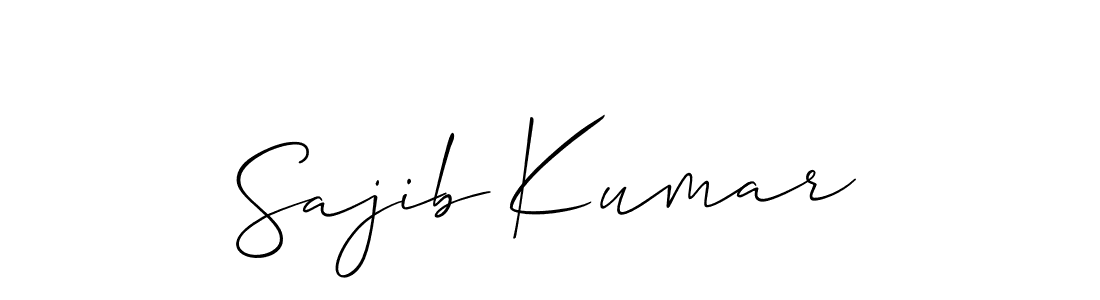 Make a short Sajib Kumar signature style. Manage your documents anywhere anytime using Allison_Script. Create and add eSignatures, submit forms, share and send files easily. Sajib Kumar signature style 2 images and pictures png