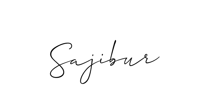 Once you've used our free online signature maker to create your best signature Allison_Script style, it's time to enjoy all of the benefits that Sajibur name signing documents. Sajibur signature style 2 images and pictures png