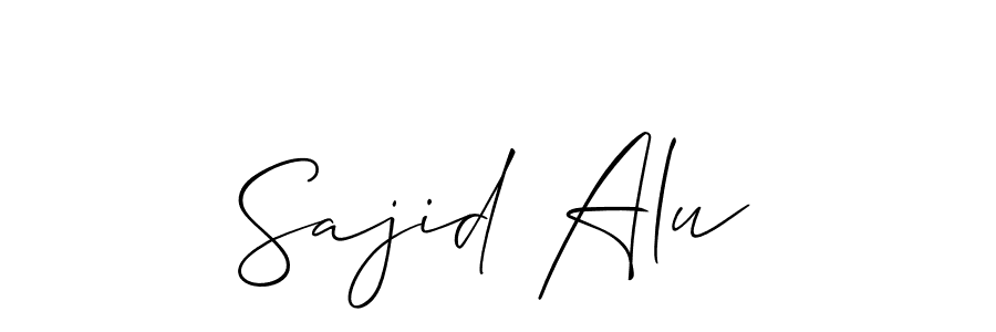 This is the best signature style for the Sajid Alu name. Also you like these signature font (Allison_Script). Mix name signature. Sajid Alu signature style 2 images and pictures png