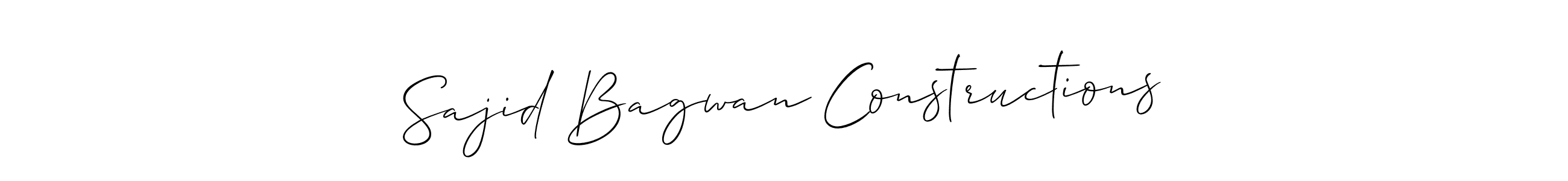 Check out images of Autograph of Sajid Bagwan Constructions name. Actor Sajid Bagwan Constructions Signature Style. Allison_Script is a professional sign style online. Sajid Bagwan Constructions signature style 2 images and pictures png