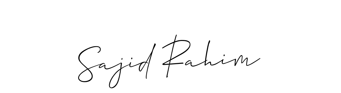 See photos of Sajid Rahim official signature by Spectra . Check more albums & portfolios. Read reviews & check more about Allison_Script font. Sajid Rahim signature style 2 images and pictures png