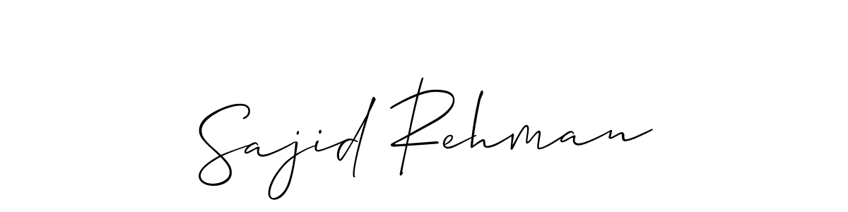 Check out images of Autograph of Sajid Rehman name. Actor Sajid Rehman Signature Style. Allison_Script is a professional sign style online. Sajid Rehman signature style 2 images and pictures png