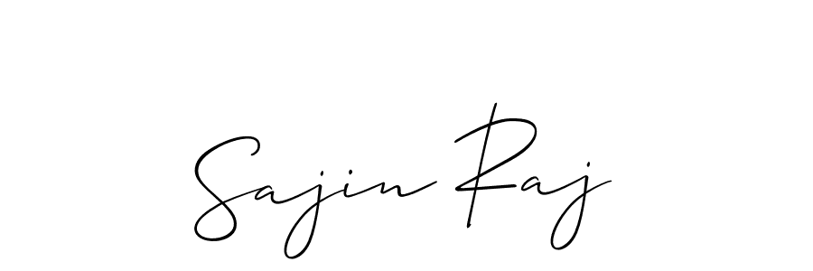 Make a short Sajin Raj signature style. Manage your documents anywhere anytime using Allison_Script. Create and add eSignatures, submit forms, share and send files easily. Sajin Raj signature style 2 images and pictures png