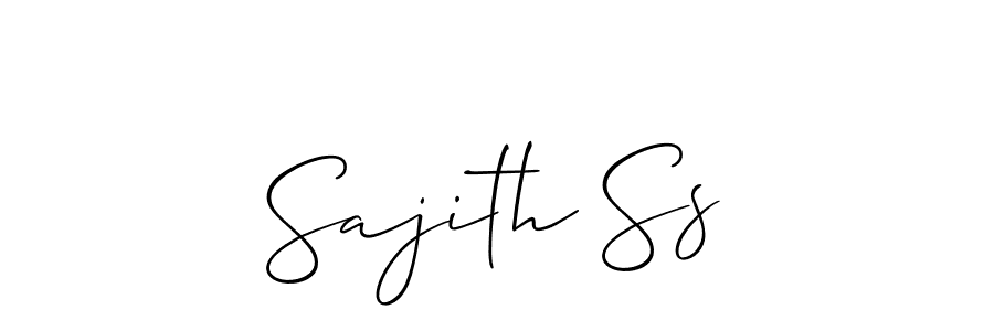 This is the best signature style for the Sajith Ss name. Also you like these signature font (Allison_Script). Mix name signature. Sajith Ss signature style 2 images and pictures png