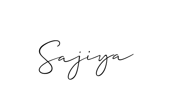 Also You can easily find your signature by using the search form. We will create Sajiya name handwritten signature images for you free of cost using Allison_Script sign style. Sajiya signature style 2 images and pictures png