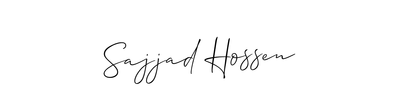 Check out images of Autograph of Sajjad Hossen name. Actor Sajjad Hossen Signature Style. Allison_Script is a professional sign style online. Sajjad Hossen signature style 2 images and pictures png