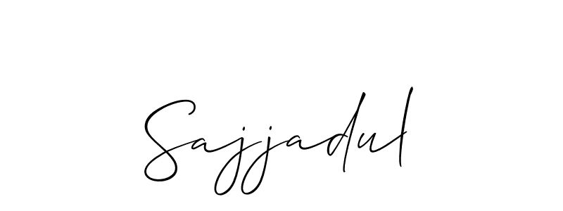 Once you've used our free online signature maker to create your best signature Allison_Script style, it's time to enjoy all of the benefits that Sajjadul name signing documents. Sajjadul signature style 2 images and pictures png