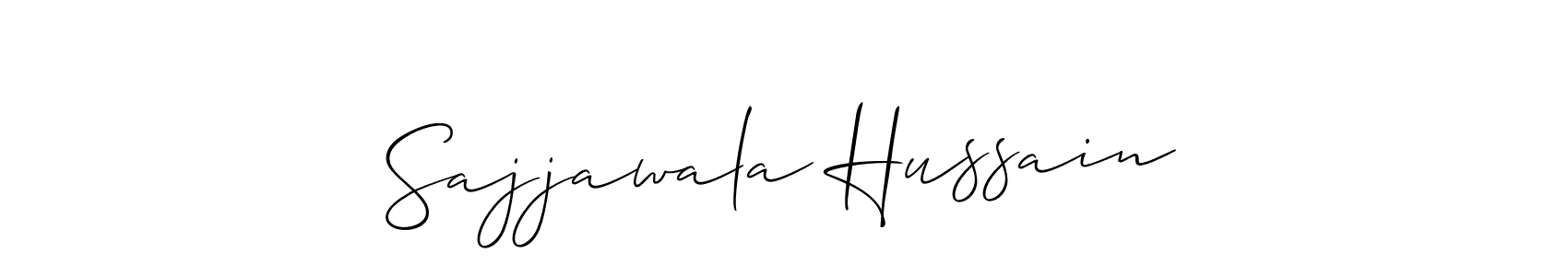 You can use this online signature creator to create a handwritten signature for the name Sajjawala Hussain. This is the best online autograph maker. Sajjawala Hussain signature style 2 images and pictures png