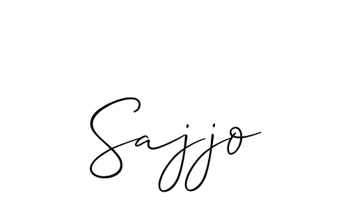 Also You can easily find your signature by using the search form. We will create Sajjo name handwritten signature images for you free of cost using Allison_Script sign style. Sajjo signature style 2 images and pictures png