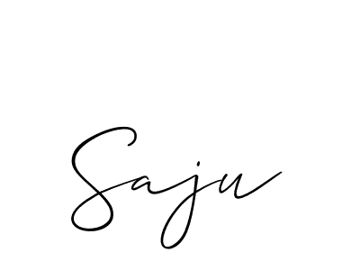 How to make Saju name signature. Use Allison_Script style for creating short signs online. This is the latest handwritten sign. Saju signature style 2 images and pictures png