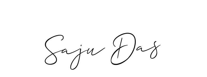 Also we have Saju Das name is the best signature style. Create professional handwritten signature collection using Allison_Script autograph style. Saju Das signature style 2 images and pictures png