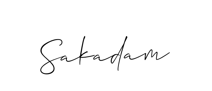 This is the best signature style for the Sakadam name. Also you like these signature font (Allison_Script). Mix name signature. Sakadam signature style 2 images and pictures png