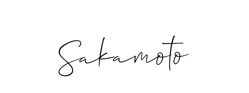 Make a beautiful signature design for name Sakamoto. Use this online signature maker to create a handwritten signature for free. Sakamoto signature style 2 images and pictures png