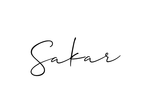 Make a beautiful signature design for name Sakar. Use this online signature maker to create a handwritten signature for free. Sakar signature style 2 images and pictures png