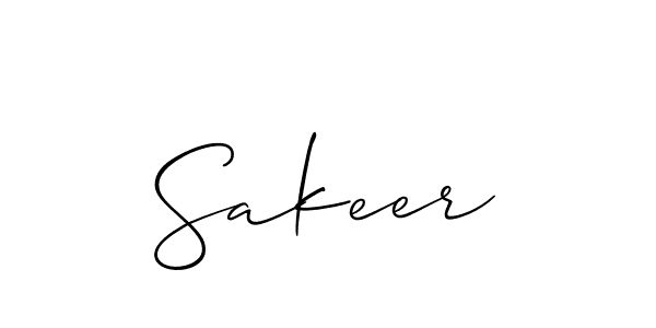 Make a short Sakeer signature style. Manage your documents anywhere anytime using Allison_Script. Create and add eSignatures, submit forms, share and send files easily. Sakeer signature style 2 images and pictures png