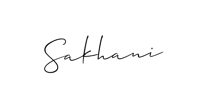 Similarly Allison_Script is the best handwritten signature design. Signature creator online .You can use it as an online autograph creator for name Sakhani. Sakhani signature style 2 images and pictures png